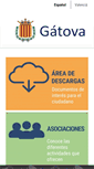 Mobile Screenshot of gatova.es